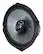 Alt View 13. KICKER - PS 6" x 9" Coaxial Speakers (Pair) - Black/Silver.