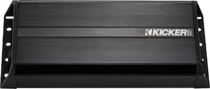 KICKER - PXA-Series 500W Class D Mono Amplifier with Selectable Low-Pass Crossover - Black - Front_Zoom