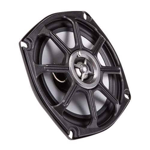 Left View: KICKER 10PS5250 - 5.25" 100W 2 Ohm Weather-Proof 2-Way Coaxial Speakers