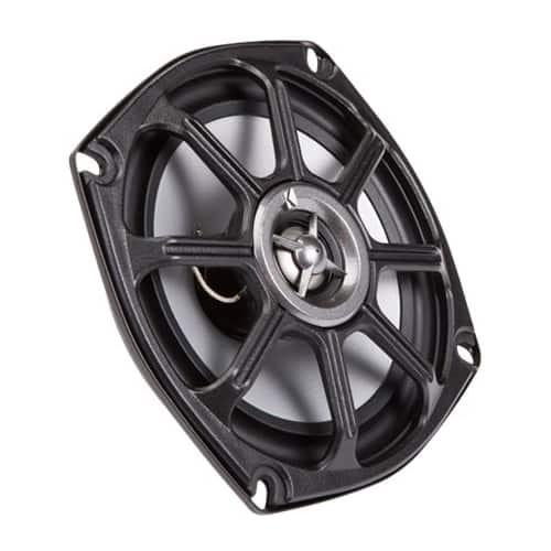 Left. KICKER - 5-1/4" 100-Watt Passive Speakers (Pair) - Black.