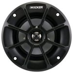 Front Zoom. KICKER - PS 4" Coaxial Speakers (Pair) - Black/Silver.