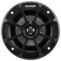 KICKER - PS 4" Coaxial Speakers (Pair) - Black/Silver - Front_Zoom