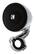 Front. KICKER - PSM 3" Mini-Enclosed Handlebar Speakers (Pair) - Black/Silver.