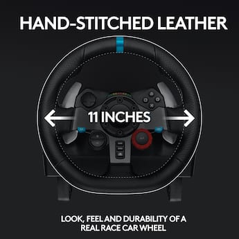 Logitech G29 Driving Force Racing Wheel and Floor Pedals for PS5 Logitech G29 Driving Force Racing Wheel and Floor Pedals for PS5