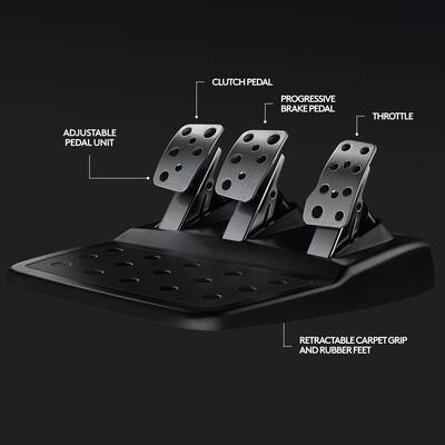 Logitech G29 Driving Force Racing Wheel and Floor Pedals for PS5 Logitech G29 Driving Force Racing Wheel and Floor Pedals for PS5