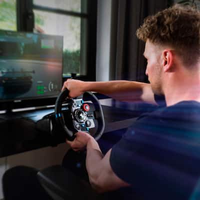Logitech G29 Driving Force Racing Wheel and Floor Pedals for PS5 Logitech G29 Driving Force Racing Wheel and Floor Pedals for PS5