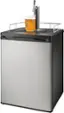 Alt View 11. Insignia™ - 5.6 Cu. Ft. 1-Tap Beverage Cooler Kegerator - Stainless Steel.