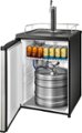 Left Zoom. Insignia™ - 5.6 Cu. Ft. 1-Tap Beverage Cooler Kegerator - Stainless steel.