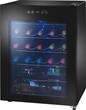 Insignia™ - 24-Bottle Wine Cooler with Wine Tote - Black - Angle