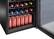 Alt View 12. Insignia™ - 24-Bottle Wine Cooler - Black.