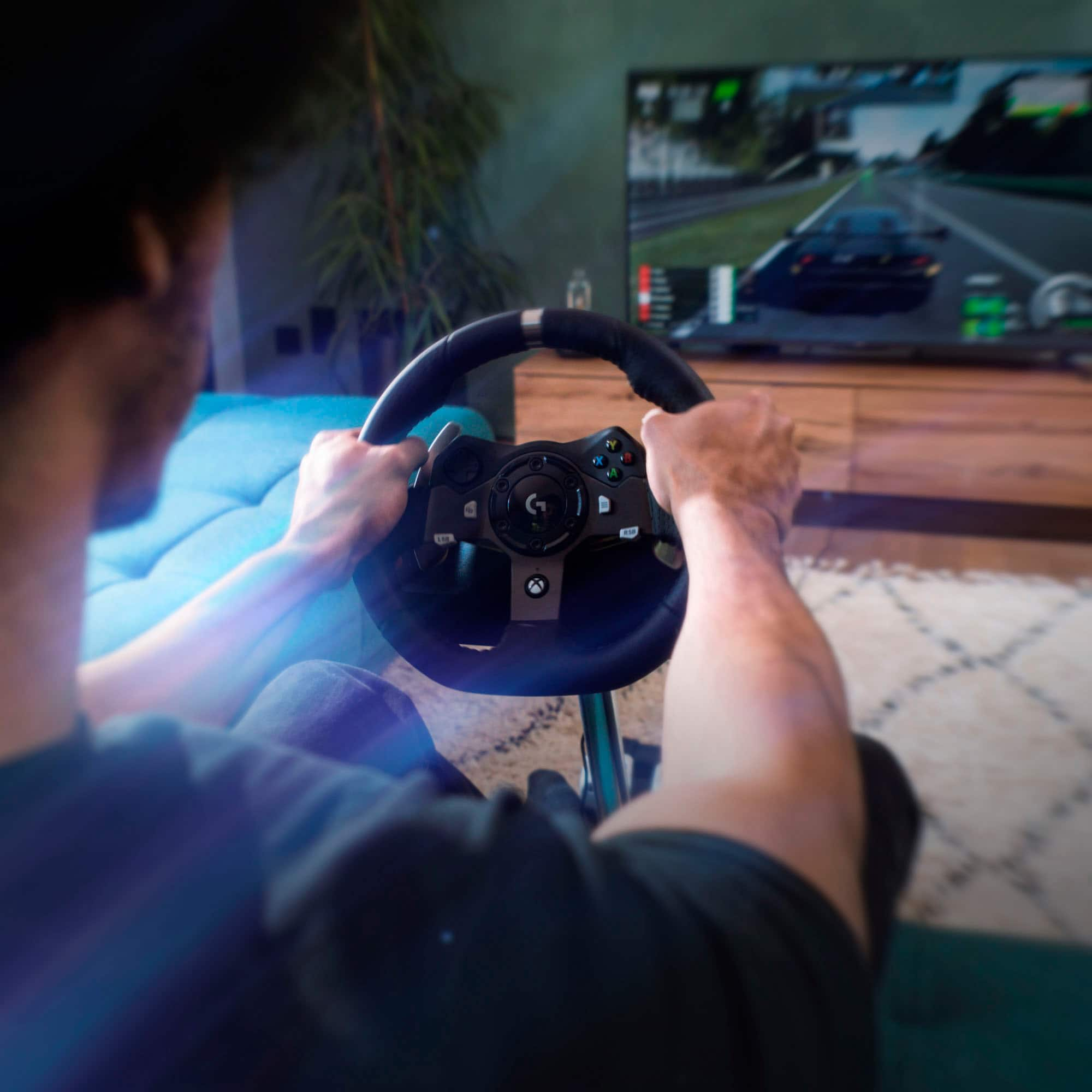 Logitech G920 Driving Force Racing Wheel for Xbox One and PC