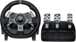 Logitech - G920 Driving Force Racing Wheel and pedals for Xbox Series X|S, Xbox One, PC - Black