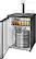 Left. Insignia™ - 5.6 Cu. Ft. 2-Tap Beverage Cooler Kegerator - Stainless Steel.