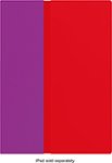 Front. Logitech - Logi BLOK Protective Case for Apple® iPad® Air 2 - Red/Violet.