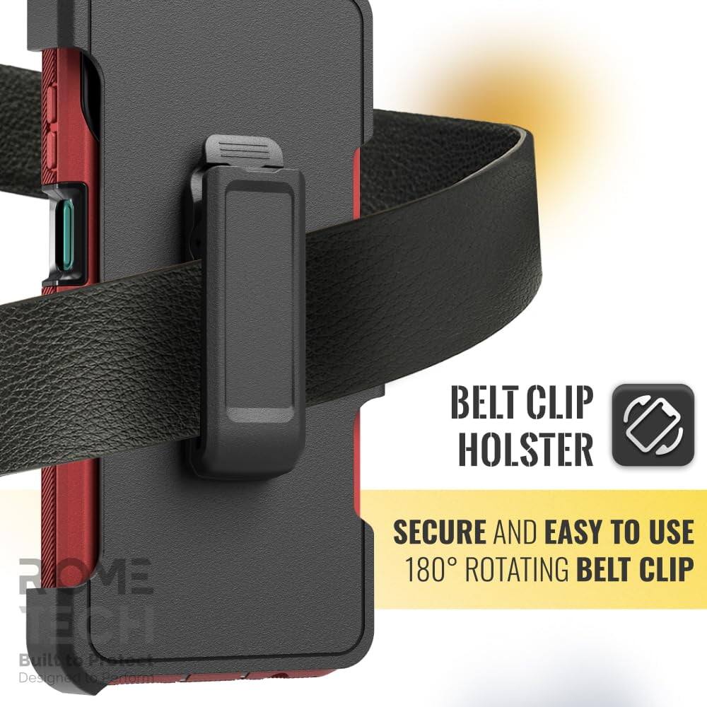 BELT CLIP HOLSTER

SECURE AND EASY TO USE
180° ROTATING BELT CLIP