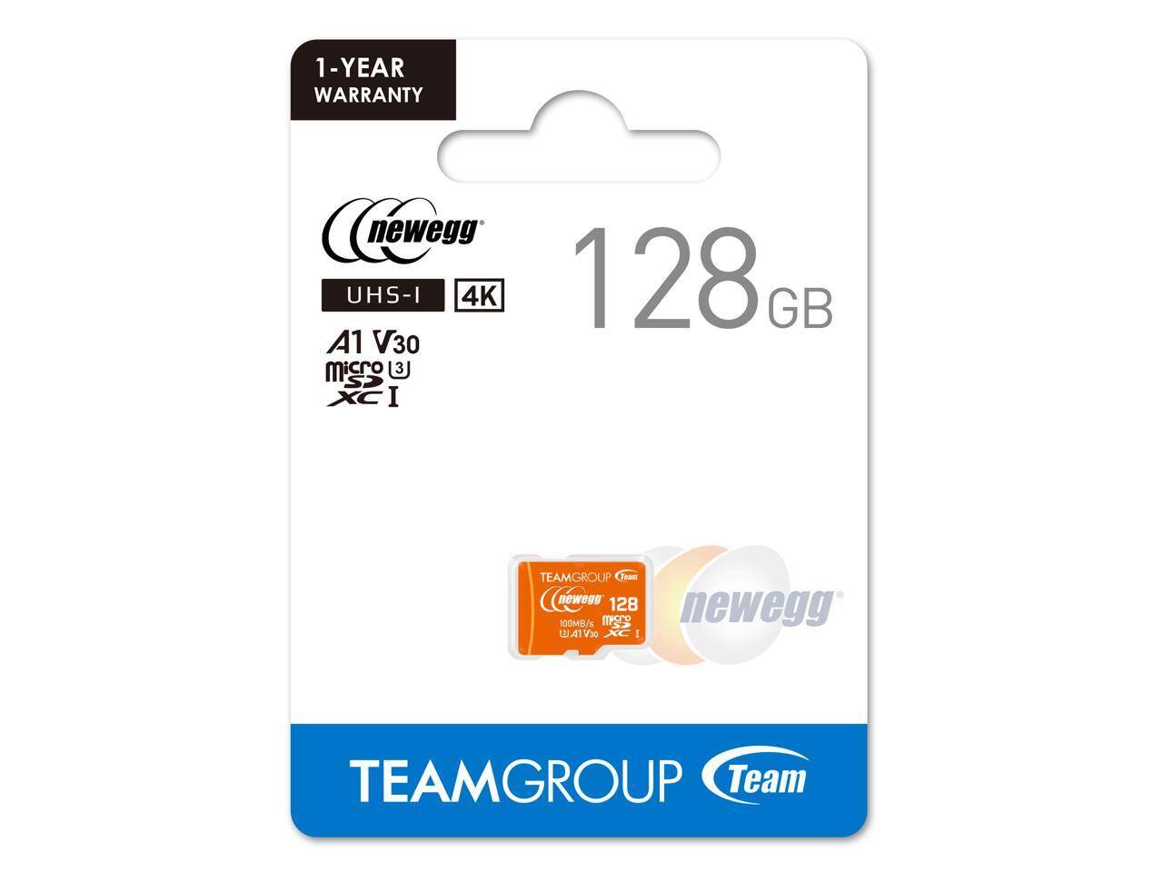 Team Group Team Newegg 128GB microSDXC A1 Card Model