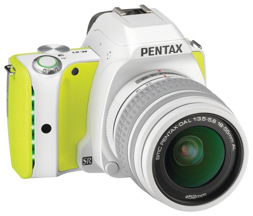Best Buy: PENTAX K-S1 DSLR Camera with 18-55mm Lens Lime Pie 6719