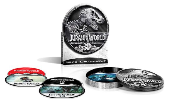  Jurassic World [Limited Edition] [3D] [Includes Digital Copy] [Blu-ray/DVD] [Blu-ray/Blu-ray 3D/DVD] [2015]