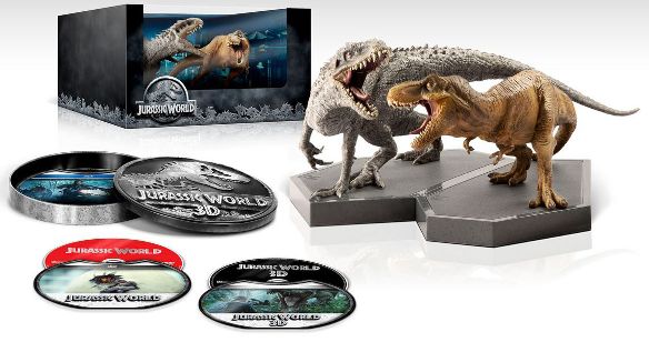  Jurassic World [Limited Edition Giftset] [3D] [Includes Digital Copy] [Blu-ray/DVD] [Blu-ray/Blu-ray 3D/DVD] [2015]