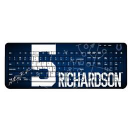 Keyscaper - Anthony Richardson Indianapolis Colts Wireless Keyboard - Black