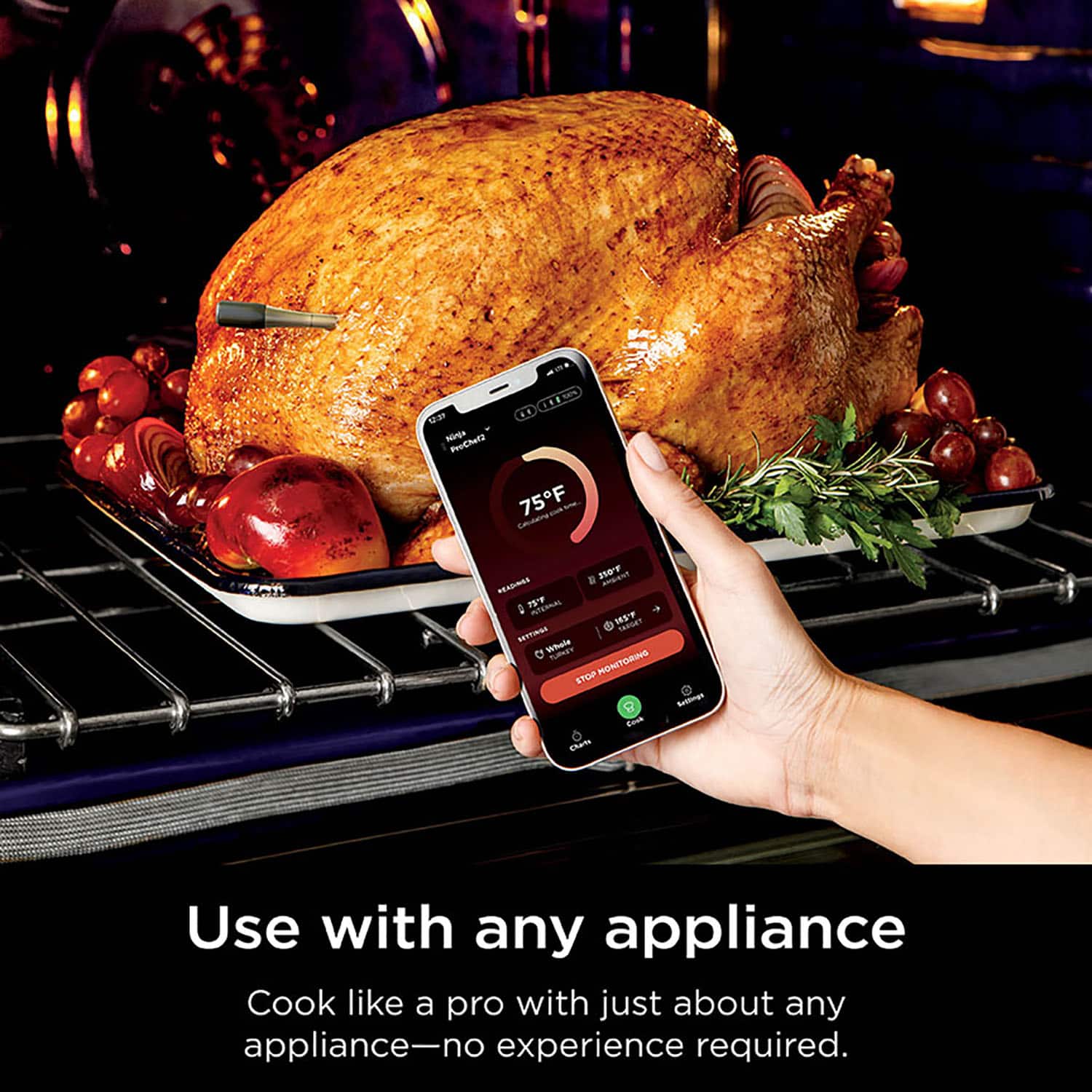 Use with any appliance. Cook like a pro with just about any appliance - no experience required.