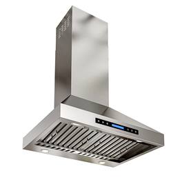 Onefly - 30 inches - Convertible - Wall Range Hood - Stainless Steel
