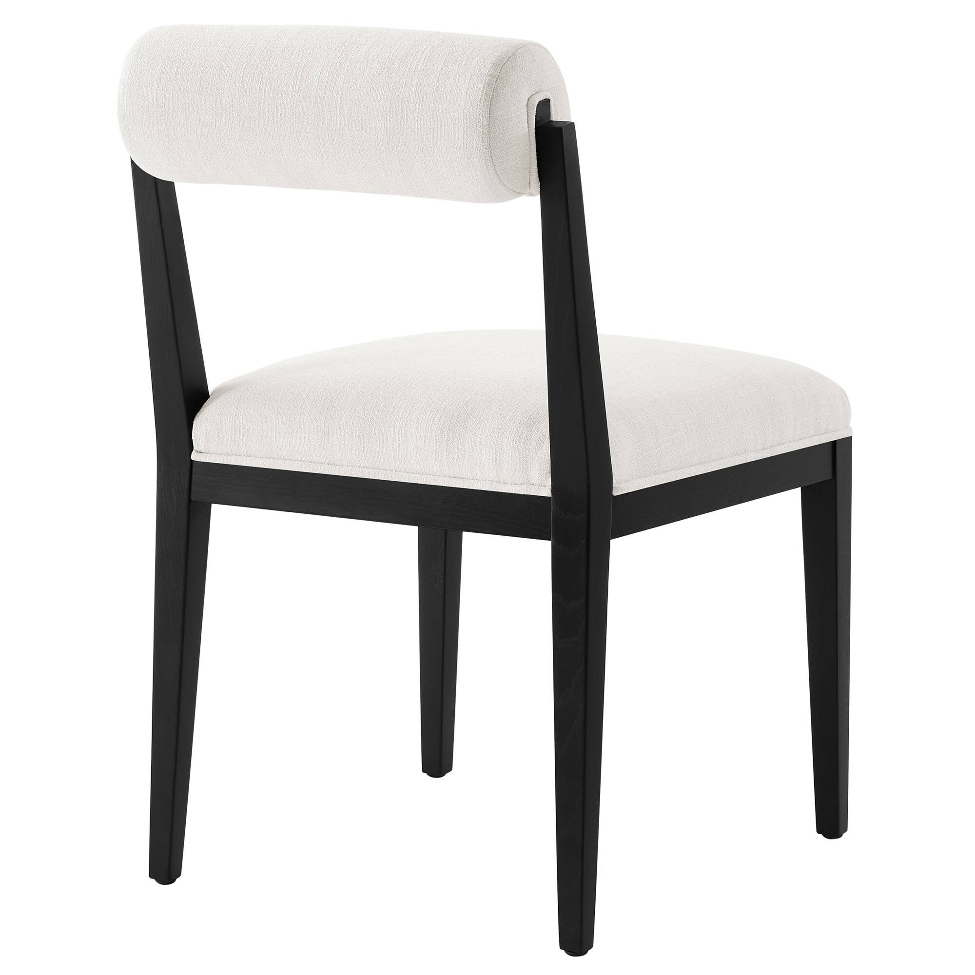 Alt View 1. Modway - Kai Fabric Dining Chair by Modway - Black.