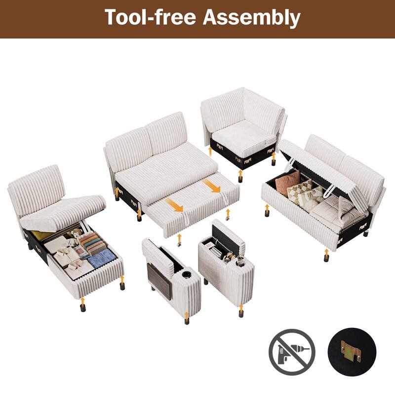 Tool-free Assembly