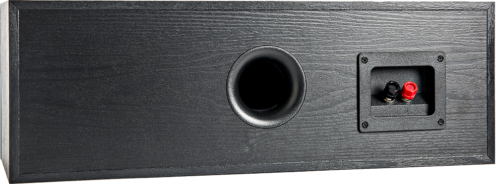Back View: BIC America - RtR 15" 430-Watt Passive 3-Way Floor Speaker (Each) - Black