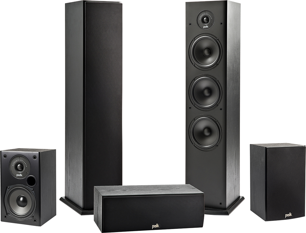 Polk Audio Dual 6 5 2 Way Floorstanding Loudspeaker Each Black