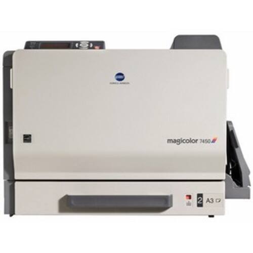 Front Standard. Konica Minolta - magicolor Laser Printer - Color - 9600 x 600 dpi Print - Plain Paper Print - Desktop.
