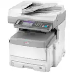 Best Buy: Oki LED Multifunction Printer Color Plain Paper Print Desktop ...