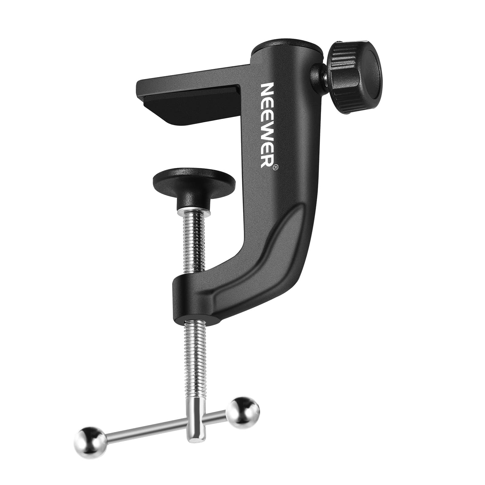 Neewer - Metal Table Clamp for Mic Boom Arm, Fits 1.9" Desk, Adjustable