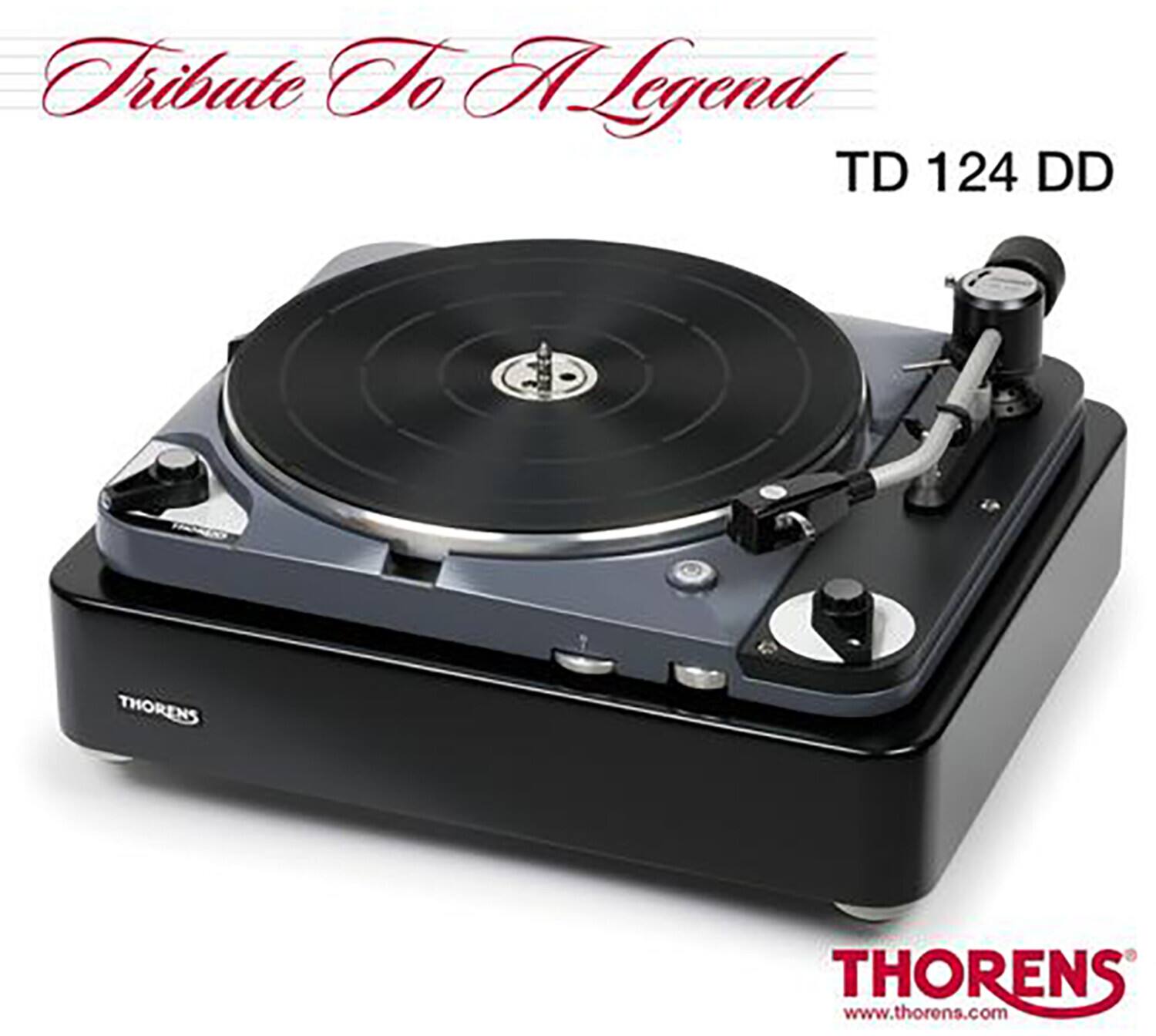 Tribute To A Legend  
TD 124 DD  
THORENS  
www.thorens.com