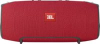 Front. JBL - Xtreme Portable Bluetooth Speaker - Red.