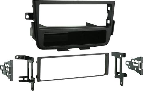 Angle. Metra - Dash Kit for Select 2001-2006 Acura MDX DIN - Black.