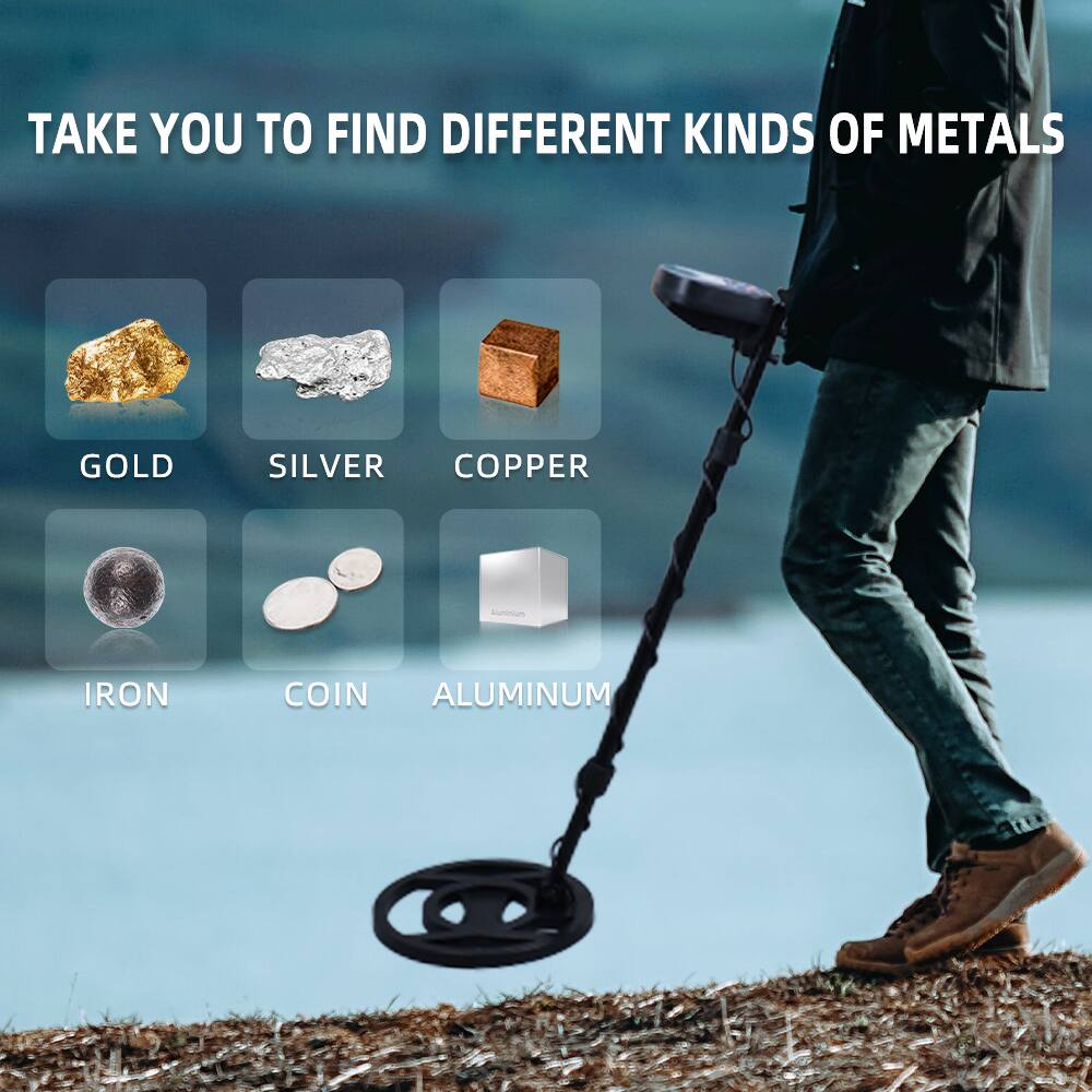 TAKE YOU TO FIND DIFFERENT KINDS OF METALS

- GOLD
- SILVER
- COPPER
- IRON
- COIN
- ALUMINUM