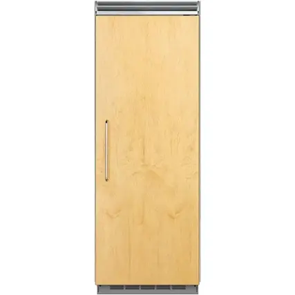 Front. Viking - Professional 5 Series Quiet Cool 18.4 Cu. Ft. Refrigerator - Custom Panel Ready.