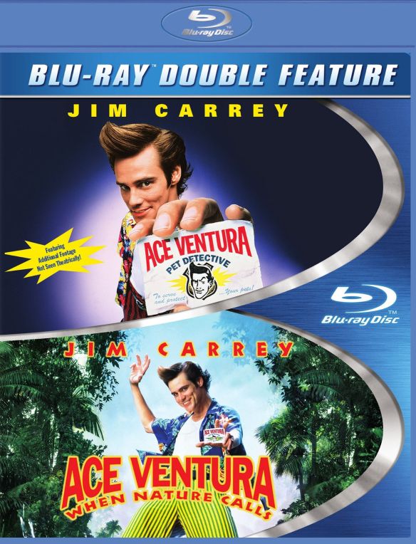  Ace Ventura: Pet Detective/Ace Ventura: When Nature Calls [2 Discs] [Blu-ray]