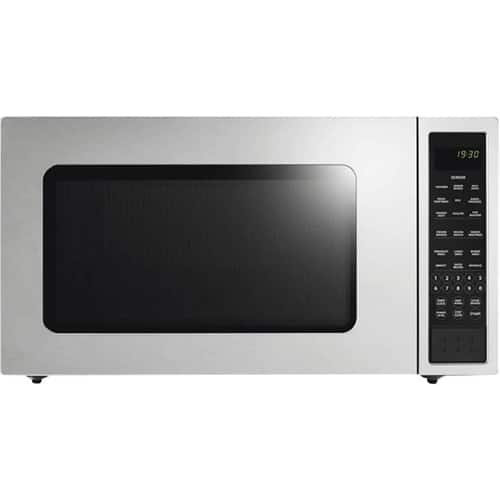 Front. Fisher & Paykel - 2.0 Cu. Ft. Full-Size Microwave - Stainless Steel.