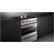 Alt View 12. Fisher & Paykel - 3.6 Cu. Ft. Self-Cleaning Freestanding Dual Fuel Convection Range - Brushed stainless steel/black glass.