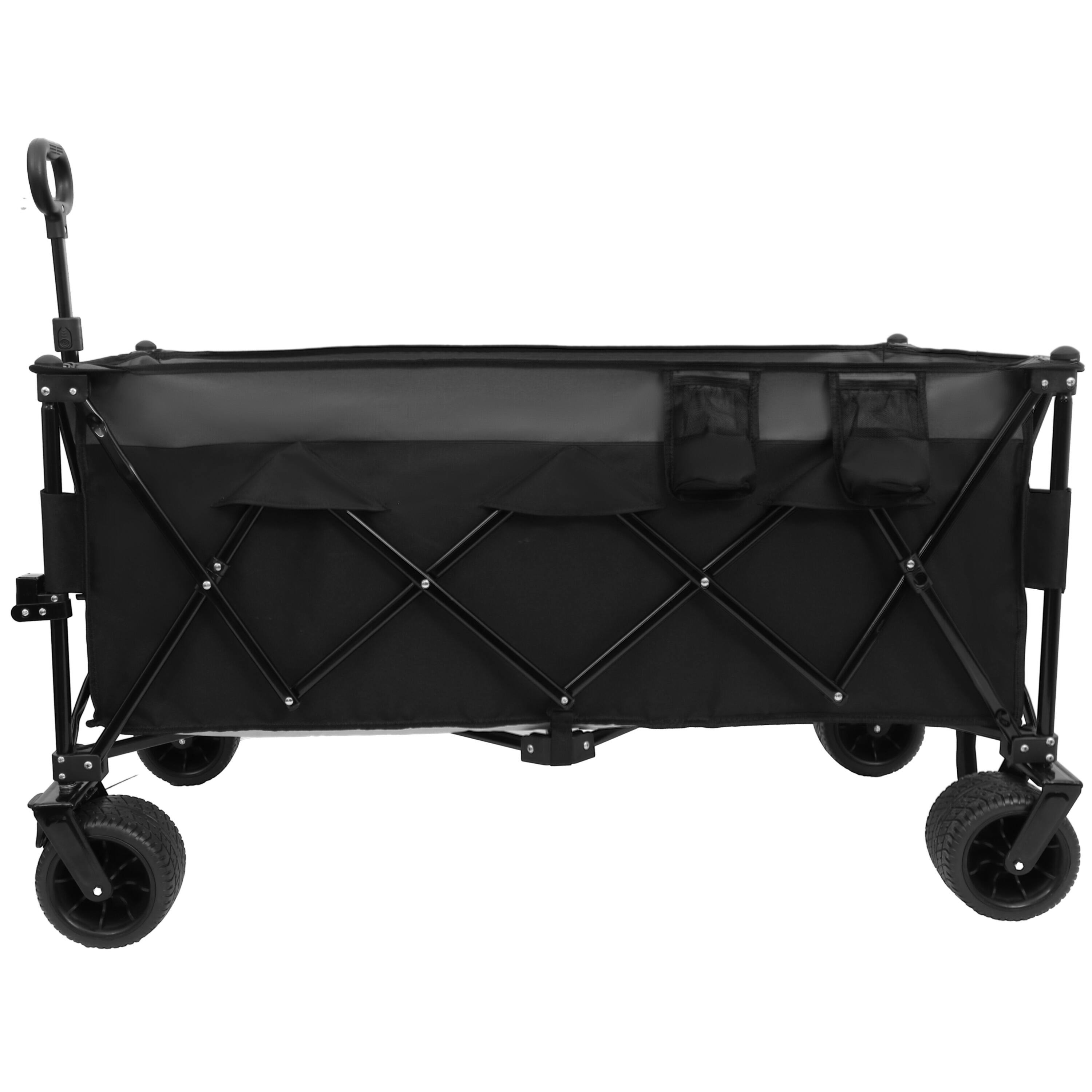 APRILSOUL Foldable Utility Wagon 480lbs Capacity Patented Ultra Stable ...