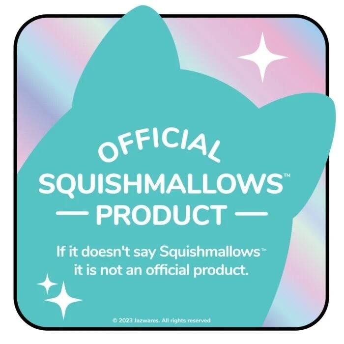 OFFICIAL SQUISHMALLOWS PRODUCT

If it doesn't say Squishmallows it is not an official product.

2023 Jazwares. All rights reserved