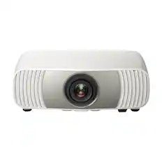 Front. Epson - Home Cinema LS6000 4K Laser Projector, 3,400 Lumens of Color and White Brightness, 3LCD, HDR - White.