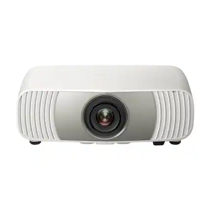 Front. Epson - Home Cinema LS6000 4K Laser Projector, 3,400 Lumens of Color and White Brightness, 3LCD, HDR - White.