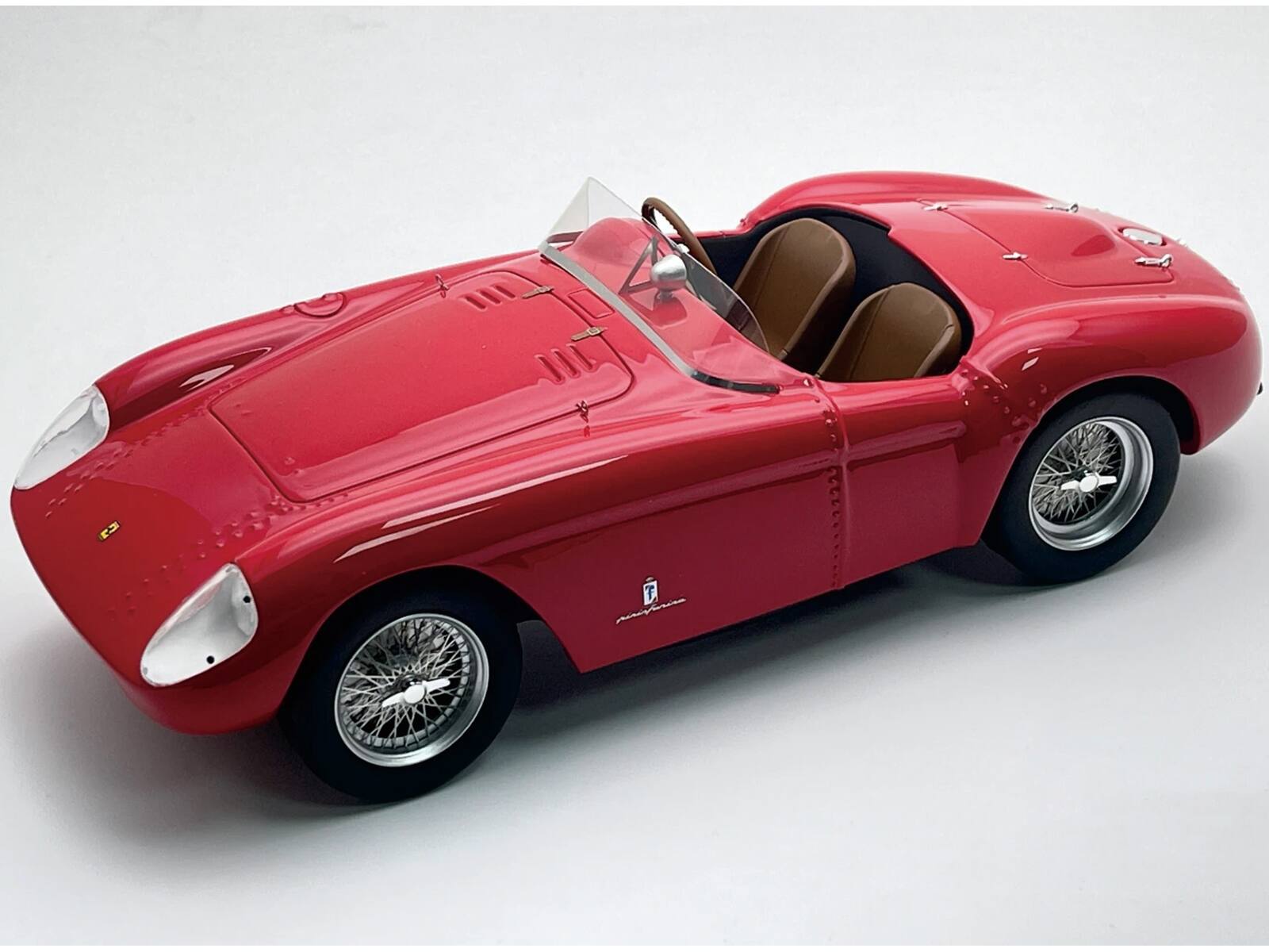 Front. Tecnomodel - Ferrari 500 Mondial "Press Version 1958" Rosso Corsa Red "Mythos Series" w/Display Case Ltd Ed 1/18 Car by Tecnomodel..