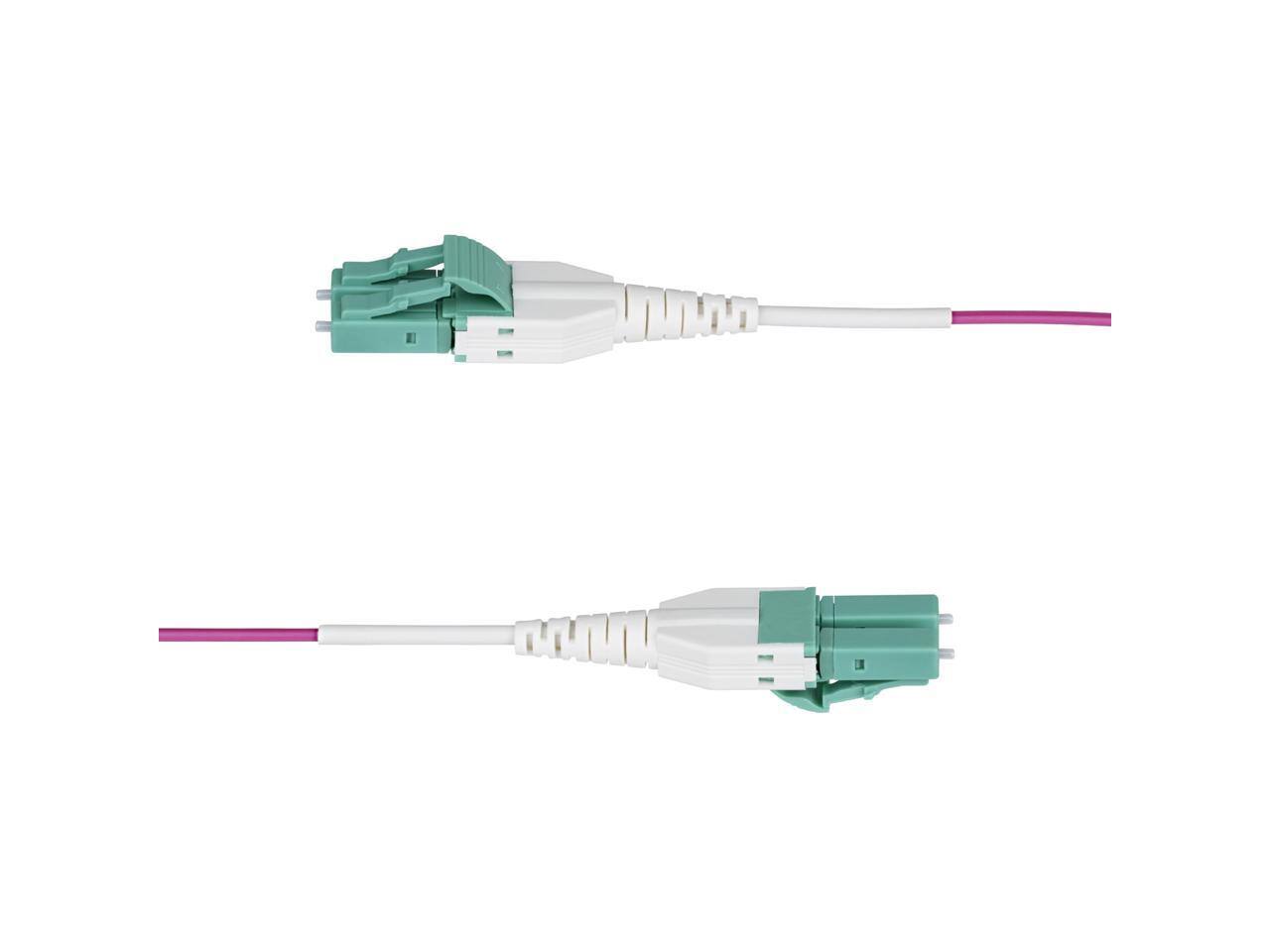 Alt View 2. StarTech.com - Startech 30m LC to LC OM4 Fiber Cable - Violet - 50/125 - 100G - OFNR.