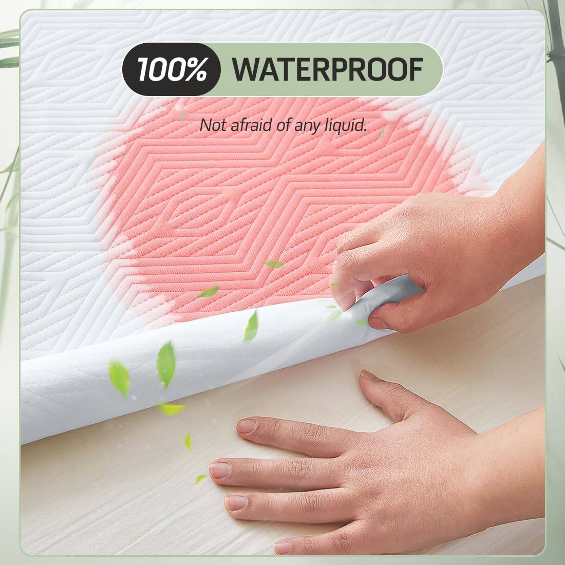 100% WATERPROOF  
Not afraid of any liquid.