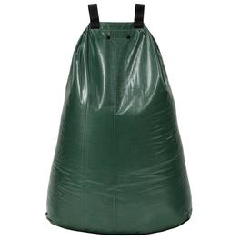 Pure Garden - 20 Gallon Tree Watering Bag Heavy Duty PVC Auto Drip Irrigation for Newly Planted or Growth Deep Root Targeting - Green