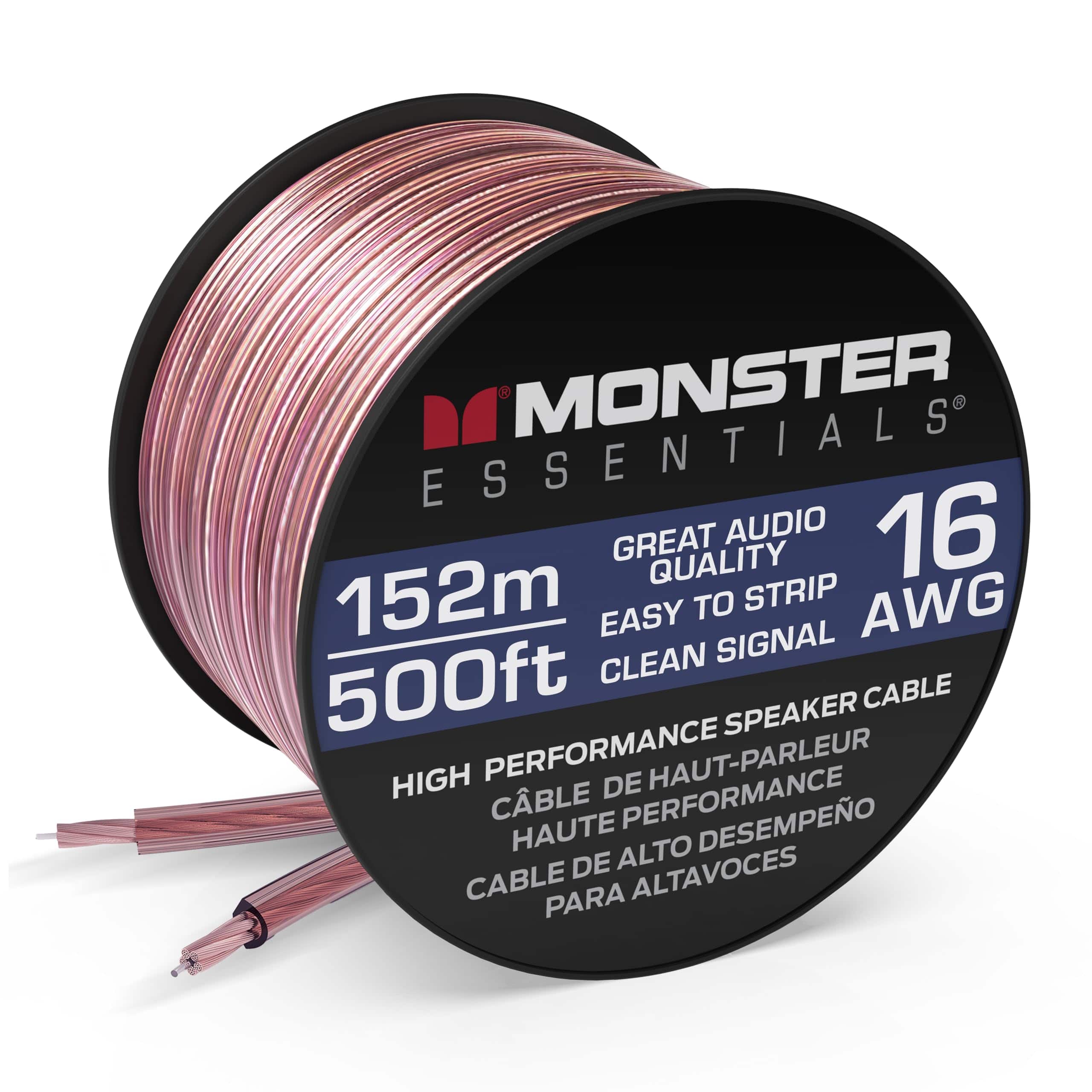 Monster - 500 Ft 16-Gauge Clad Aluminum (CCA) Speaker Wire - Copper price history on PriceWatchPro